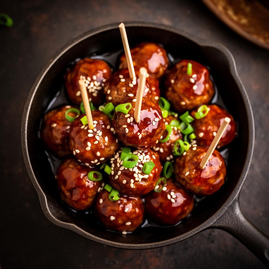 Playoff BBQ Meatballs